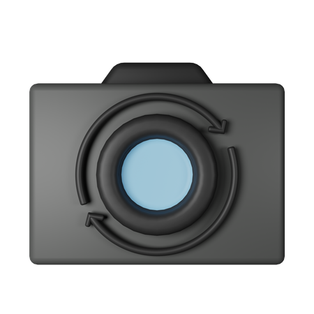 Switch Camera  3D Icon