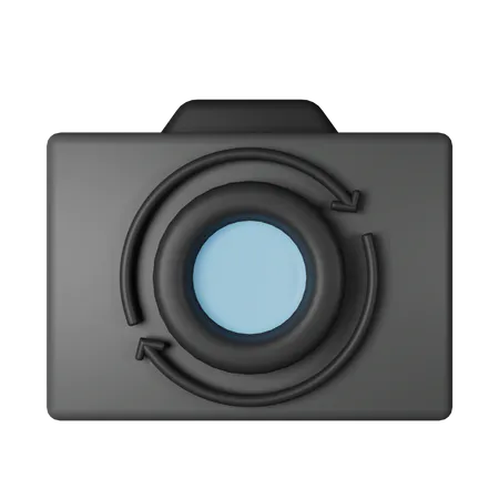 Switch Camera  3D Icon