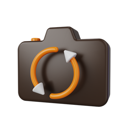Switch Camera  3D Icon