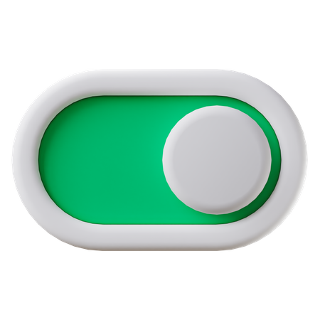 Switch On  3D Icon