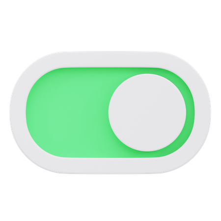 Switch On  3D Icon