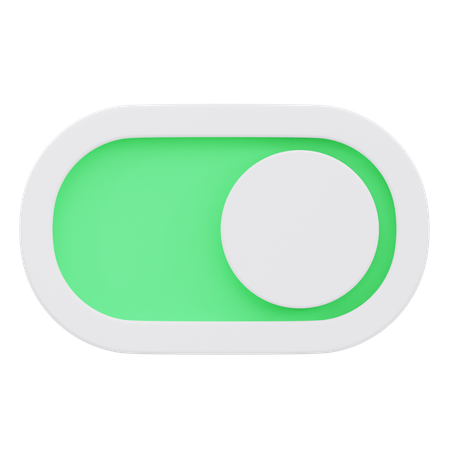 Switch On  3D Icon