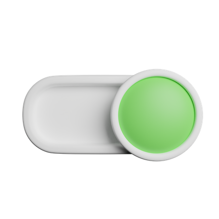 Switch On  3D Icon