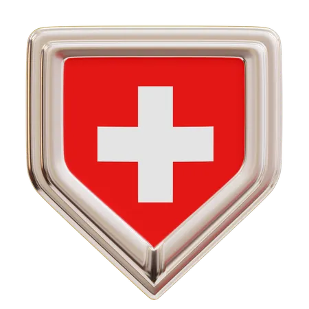 스위스  3D Icon
