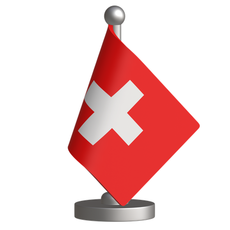 Switzerland  3D Icon