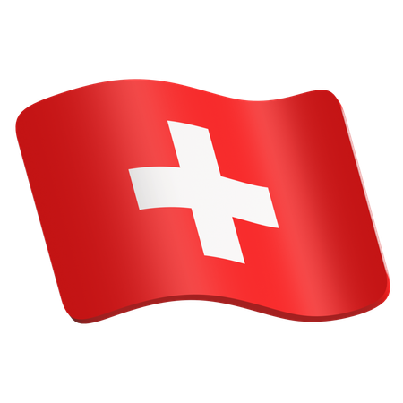 Switzerland  3D Icon