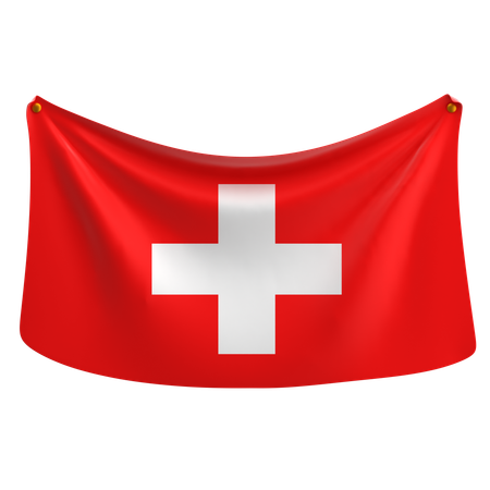 Switzerland  3D Icon