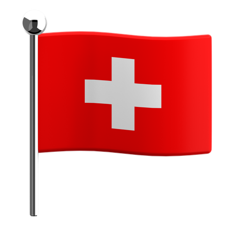 Switzerland  3D Icon