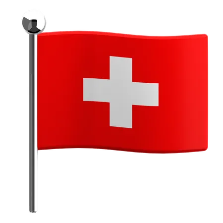 Switzerland  3D Icon