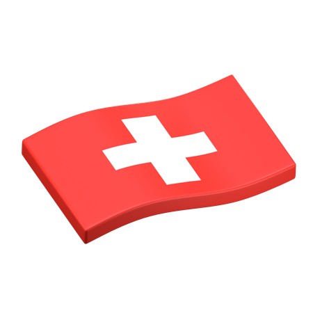 Switzerland  3D Icon