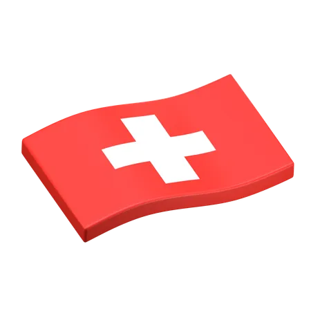 Switzerland  3D Icon