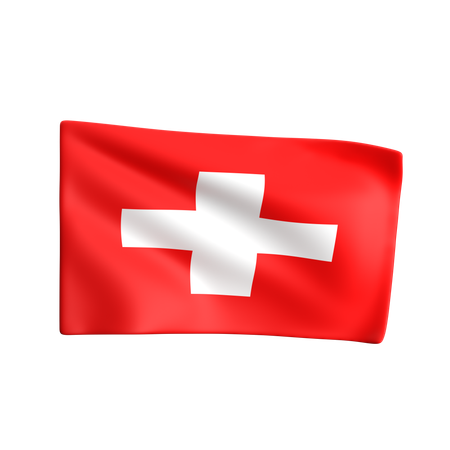 Switzerland  3D Icon