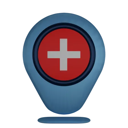 Switzerland  3D Icon