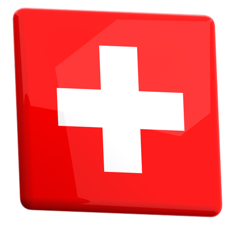 Switzerland  3D Icon