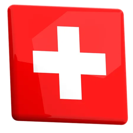 Switzerland  3D Icon