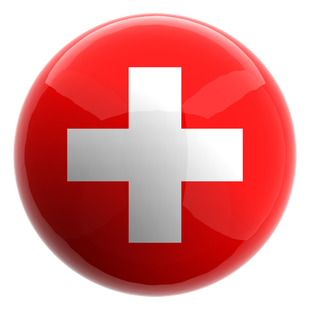 Switzerland  3D Icon