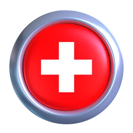 스위스 상징  3D Icon