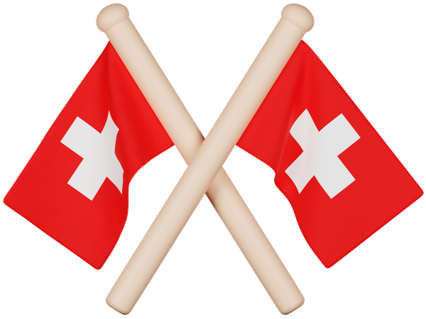 Switzerland Flag  3D Icon