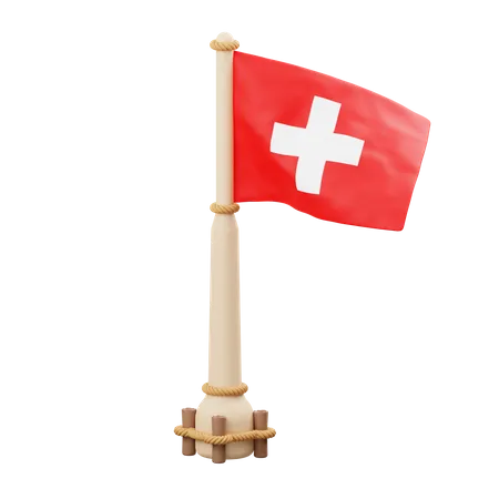 Switzerland Flag  3D Icon