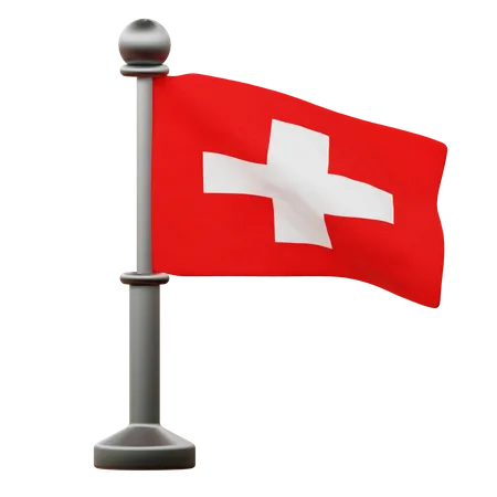 Switzerland Flag  3D Icon