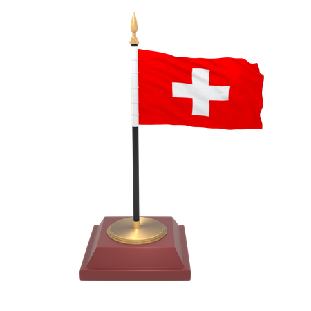 Switzerland flag  3D Icon