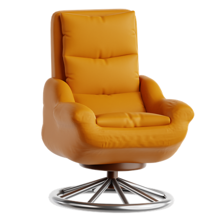 Swivel chair  3D Icon