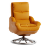 swivel chair 3d illustration