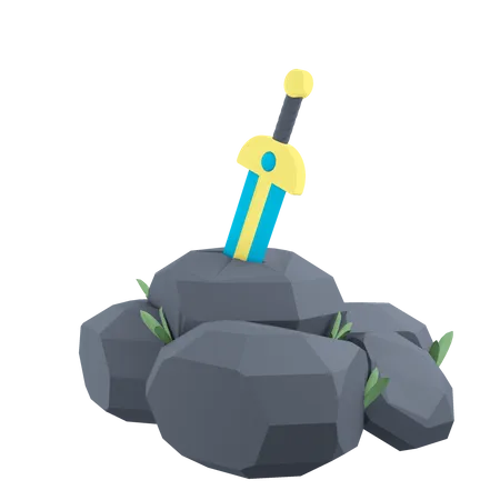 Sword  3D Illustration