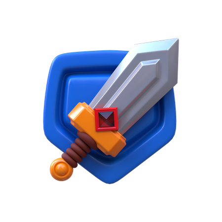 Sword Game 3D Icon