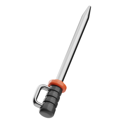 Sword martial art  3D Icon