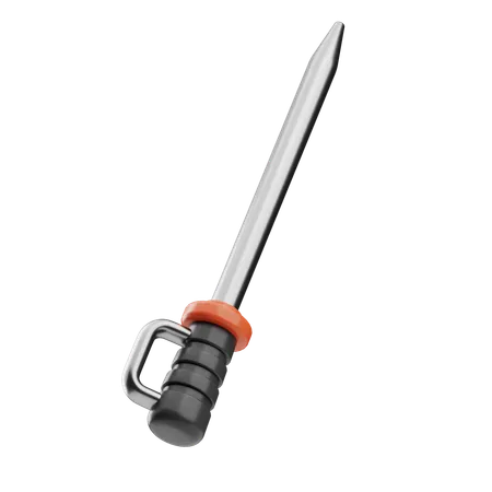 Sword martial art  3D Icon