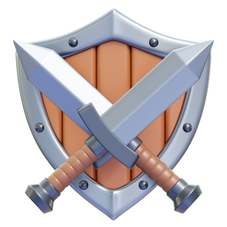 Sword & Shield  3D Icon