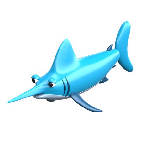 Swordfish  3D Icon