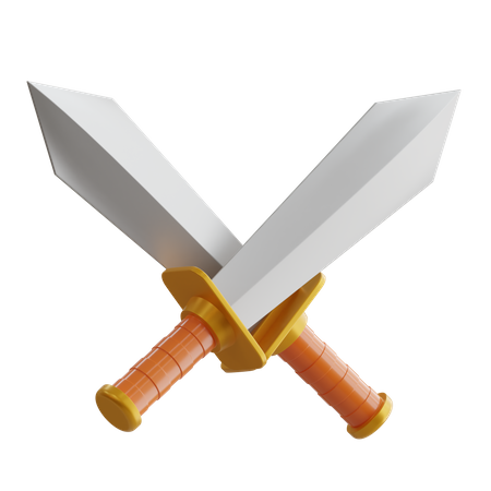 Swords  3D Icon