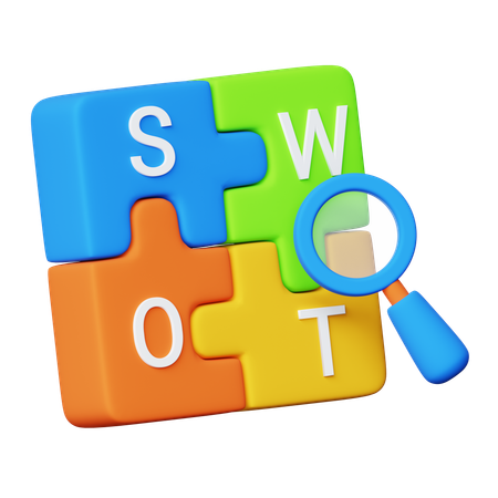 SWOT Analysis  3D Icon