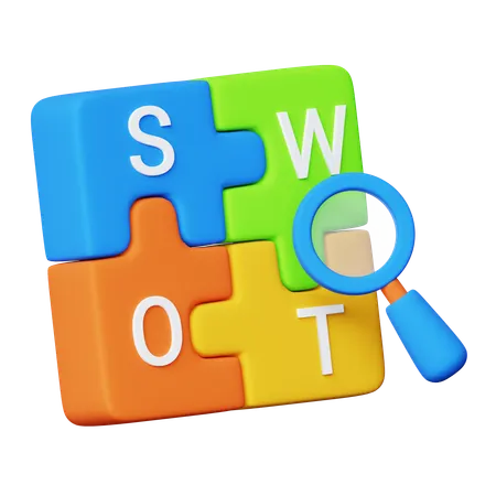 SWOT Analysis  3D Icon