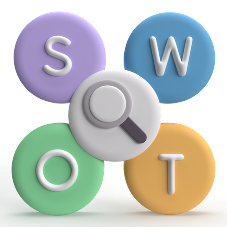 Swot Analysis  3D Icon