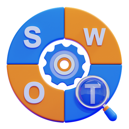 SWOT Analysis  3D Icon