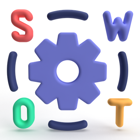 SWOT Analysis  3D Icon