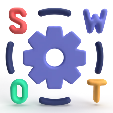SWOT Analysis  3D Icon