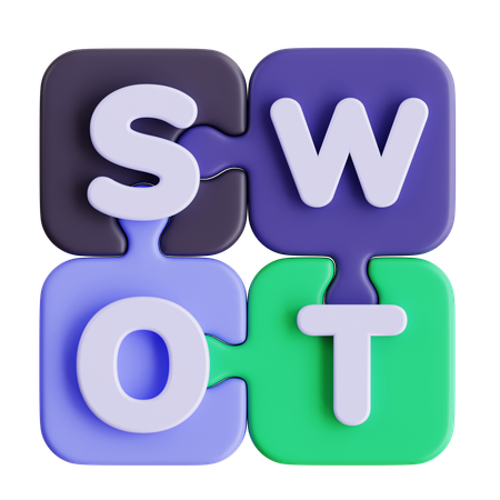 Swot technology  3D Icon