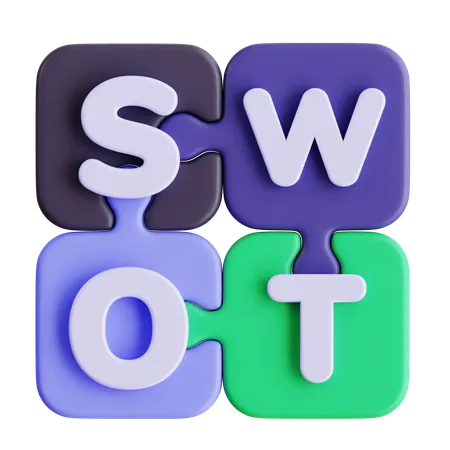 Swot technology  3D Icon