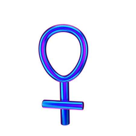 Symbol Female  3D Icon