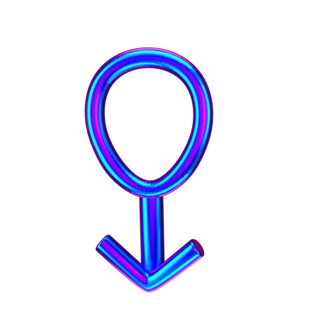 Symbol Male  3D Icon