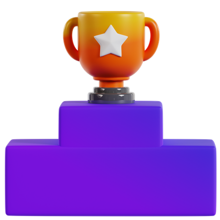 Symbol of Achievement Victory  3D Icon