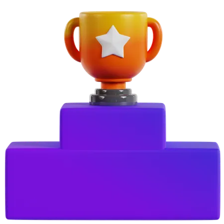 Symbol of Achievement Victory  3D Icon