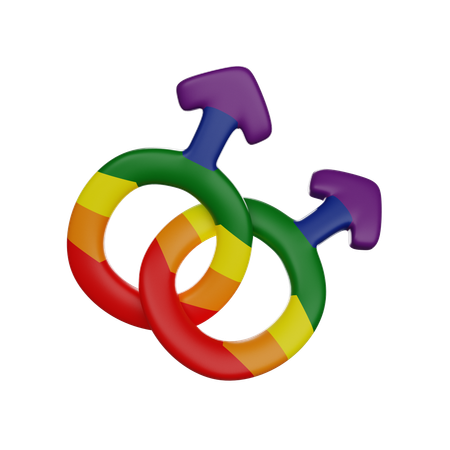 Symbole gay  3D Icon