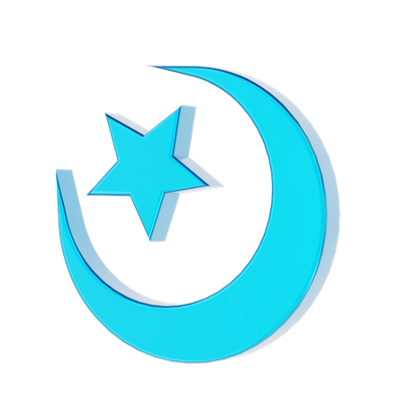 Symbole islamique  3D Icon