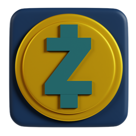 Symbole de trésorerie Z  3D Icon