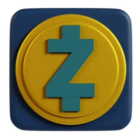 Symbole de trésorerie Z  3D Icon